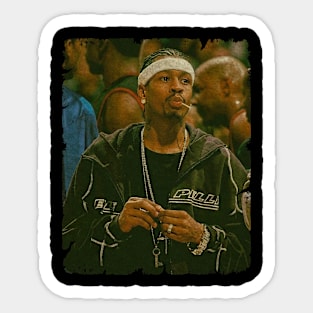 Allen 'VINTAGE' Iverson Sticker